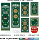 Storlu Minber Örtüsü 6'lı Set - CMPS02